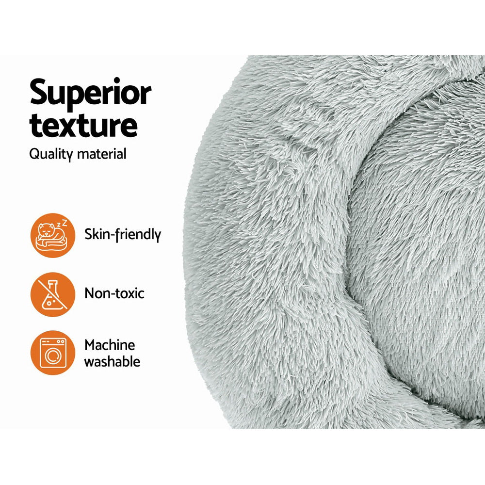 Calming Plush Pet Bed – Ultra Soft Anti-Anxiety Dog & Cat Bed